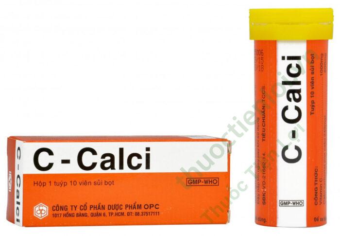 Sủi C-Calci OPC (Tuýp/10V)