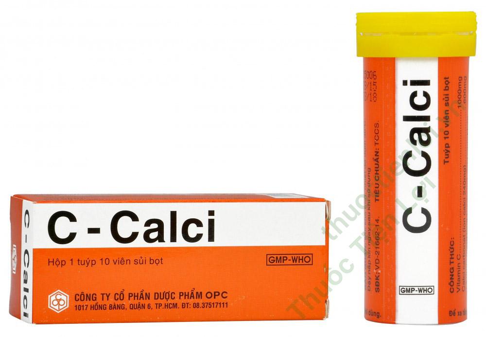 Sủi C-Calci OPC (Tuýp/10V) 1 Sủi C-Calci OPC (Tuýp/10V)