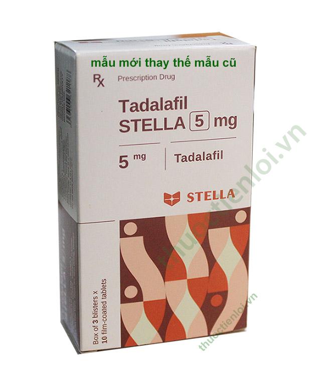 tadalafil 5mg Stella Tadalafil 5Mg Stada H/30V - Ảnh 1
