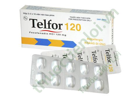 Telfor Fexofenadin 120Mg DHG (H/20V) 1 Telfor Fexofenadin 120Mg DHG (H/20V)