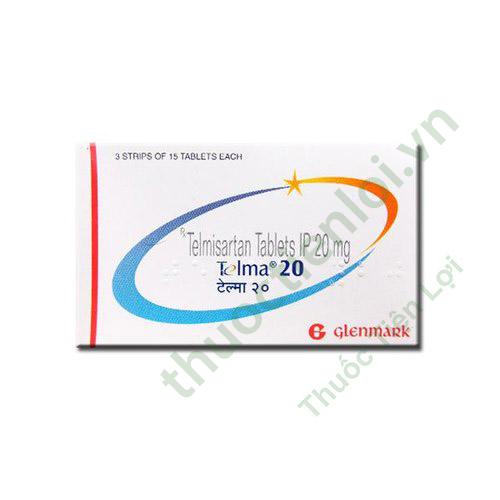 Telma Telmisartan 20Mg Glenmak (H/10V) 1 Telma Telmisartan 20Mg Glenmak (H/10V)