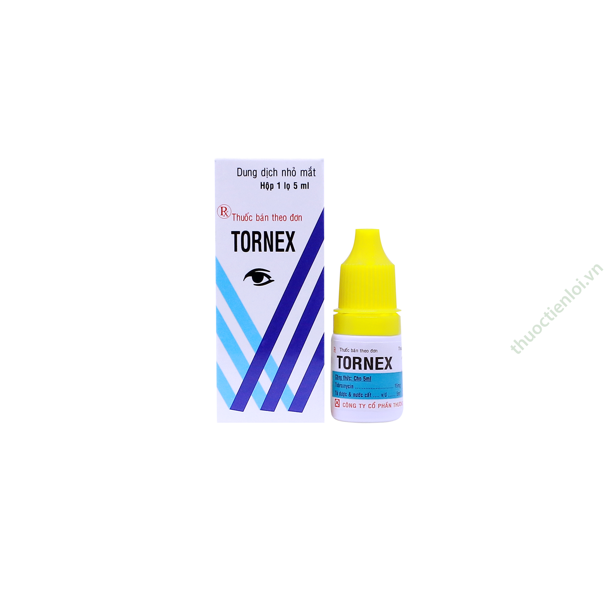 Tornex Tobramycin 0 Tornex Tobramycin 0.3% - Quang Minh (L/10C/5ML)