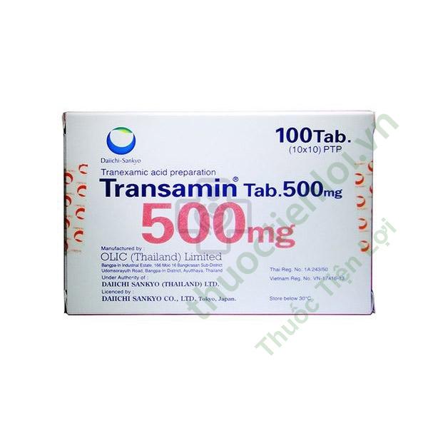 transamin_500mg.jpg Transamin 500Mg - Ảnh 1