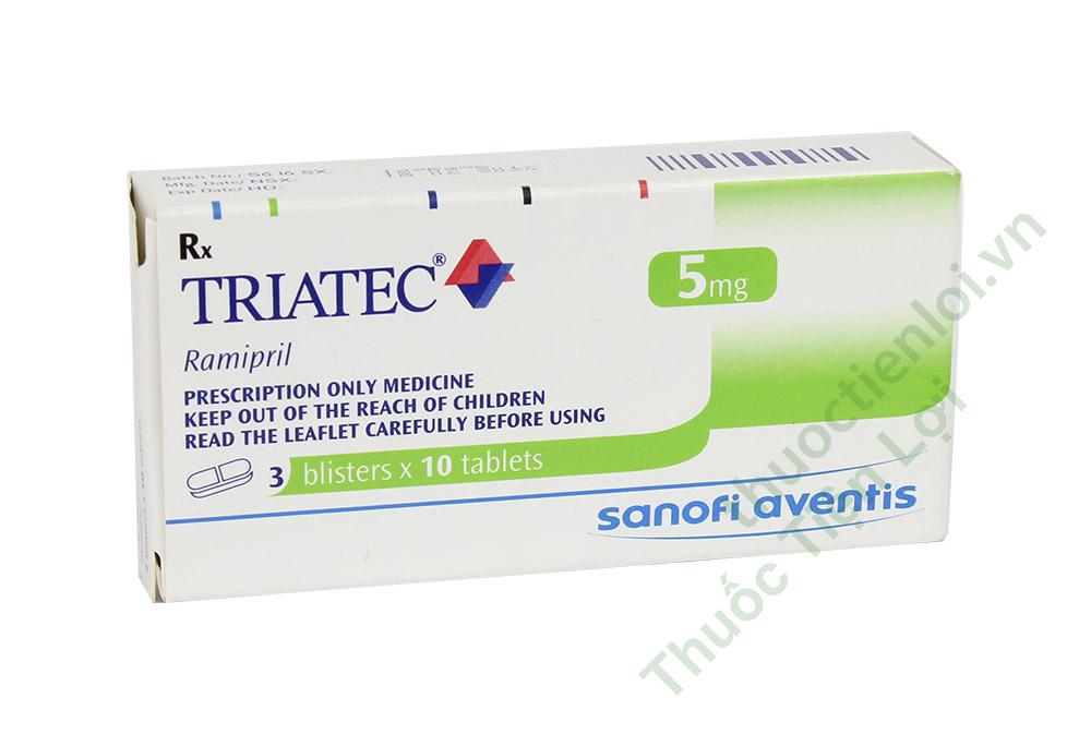 triatec.jpg Triatec 5Mg h/30v - Sanofi - Ảnh 1