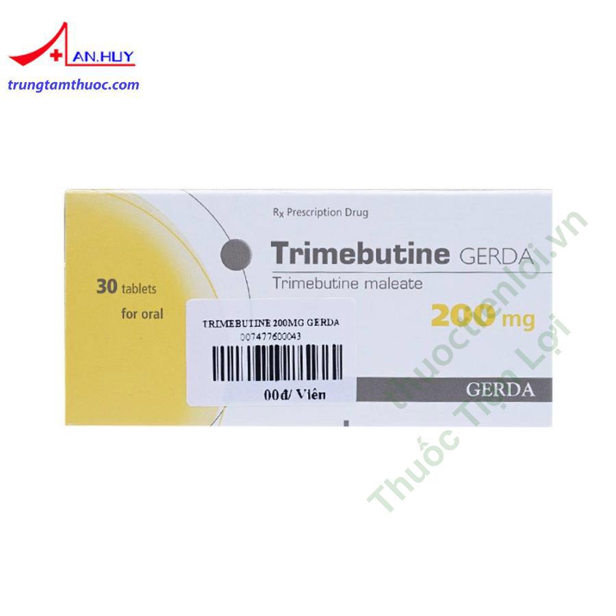 trimebutine_200mg_gerda.jpg Trimebutine 200Mg 30 Gerda - Ảnh 1