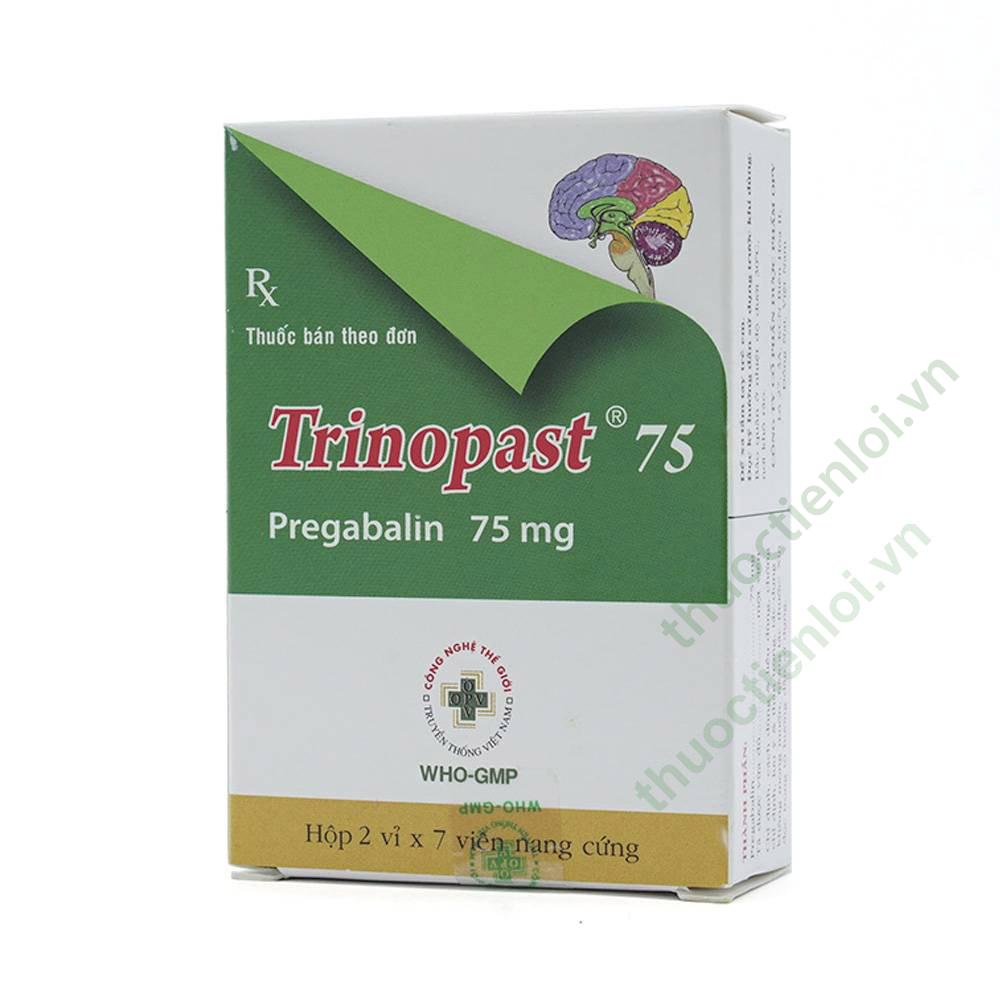 trinopast_pregabalin_75mg_opv.jpg Trinopast 75 Pregabalin 75Mg OPV (h/14v) - Ảnh 1