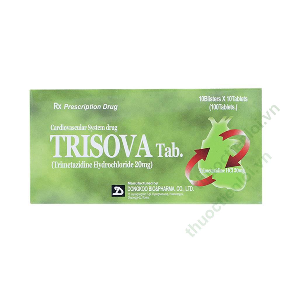 trisova_trimetazidin_20mg_tablet_dongkoo_pharm.jpg Trisova Let Trimetazidin 20Mg Dongkoo Pharm (h/100v) - Ảnh 1