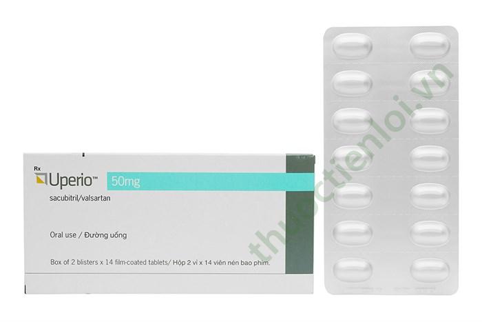 thuốc trị suy tim uperio-50mg Uperio 50Mg 2X14S - Ảnh 1