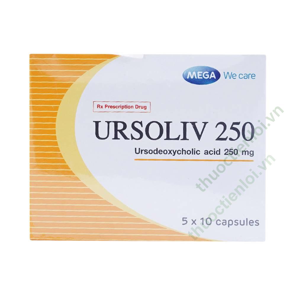 ursoliv_250_mega.jpg Ursoliv 250Mg H/50 - Ảnh 1