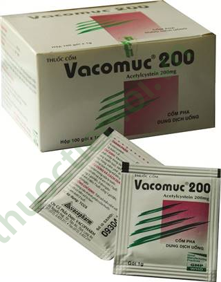 Vacomuc 200Mg - Vacopharm (h/100g) 1 Vacomuc 200Mg - Vacopharm (h/100g)