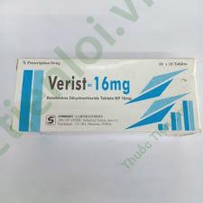 verist_betahistine_16mg_synmedic.jpg Verist Betahistine 16Mg Synmedic (h/100v) - Ảnh 1