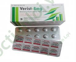 verist_betahistine_8mg_synmedic.jpg Verist Betahistine 8Mg Synmedic (h/100v) - Ảnh 1