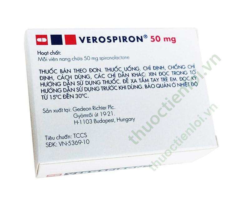 verospiron_50mg_2.jpg Verospiron 50Mg Gedeon Richter (h/30v) - Ảnh 1