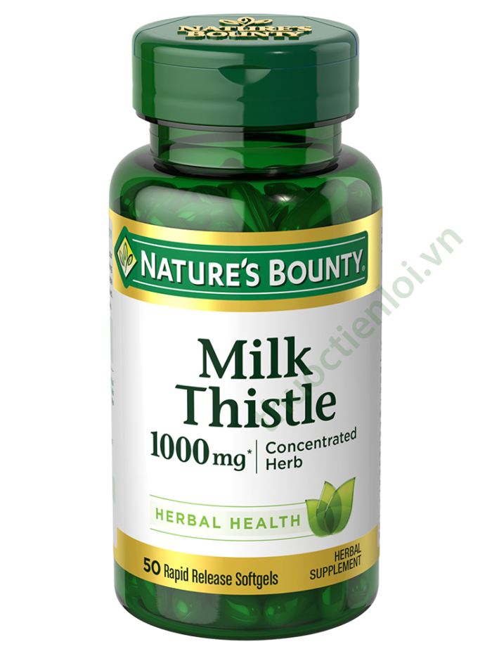 Viên Bổ Gan Milk Thistle 1000Mg (L/50V)