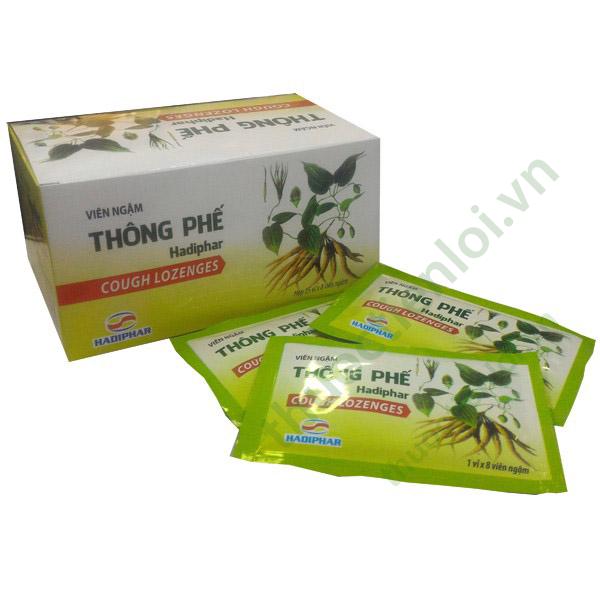 vien_ngam_thong_pheadiphar.jpg Viên Ngậm Thông Phế HADIPHAR h/200v - Ảnh 1