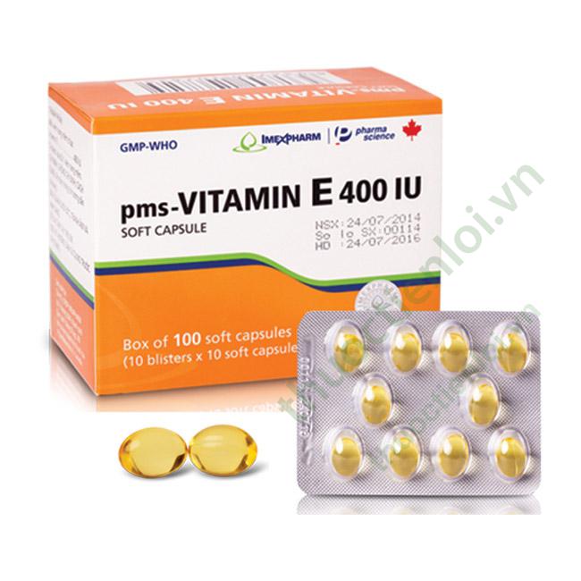vitamin_e_400mg_imexpharm.jpg Vitamin E 400Mg Imexpharm (h/100v) - Ảnh 1