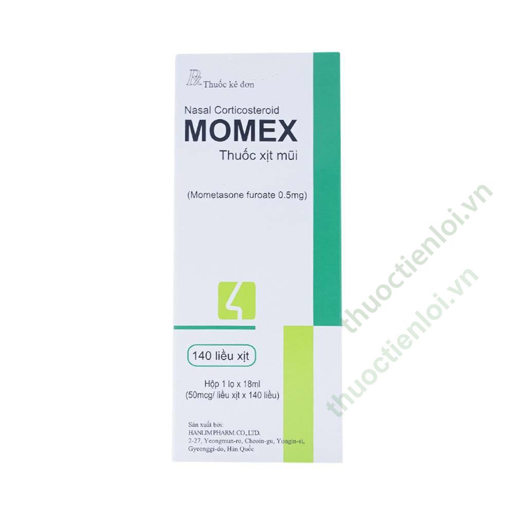 xit_mui_momex_nasal_spray_hanlim.jpg Xịt Mũi Momex-Nasal Spray(xịt) - Hanlim (C/18ML) - Ảnh 1