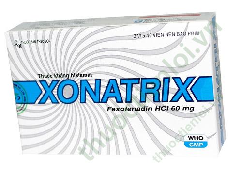 xonatrix_fexofenadincl_60mg_davipharm.jpg Xonatrix Fexofenadin Hcl 60Mg Davipharm (h/30v) - Ảnh 1