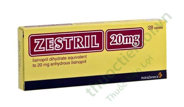zestril-20mg.jpg Zestril 20Mg 28S - Ảnh 1