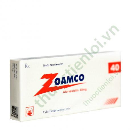 zoamco_atorvastatin_40mg_pymepharco.jpg Zoamco Atorvastatin 40Mg Pymepharco (h/30v) - Ảnh 1