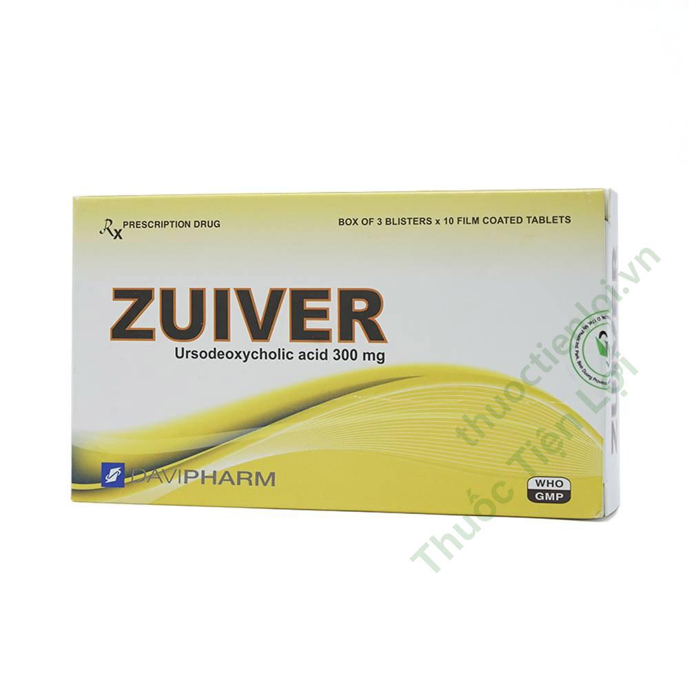 zuiver_acid_ursodeoxycholic_300mg_davipharm.jpg Zuiver Acid Ursodeoxycholic 300Mg Davipharm (h/30v) - Ảnh 1