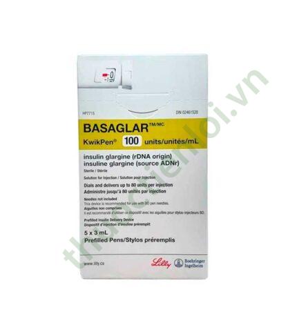 Thuốc Basaglar kwikpen 300U/3ml