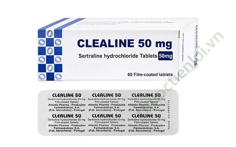 Thuốc Clealine 50mg hộp 60 viên