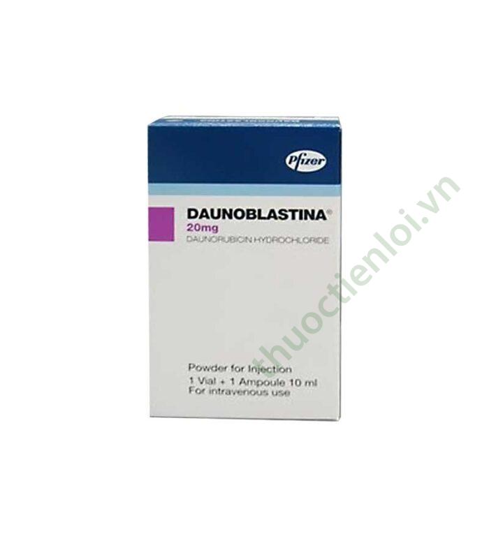 Thuốc Daunoblastina 20Mg/10mL Pfizer