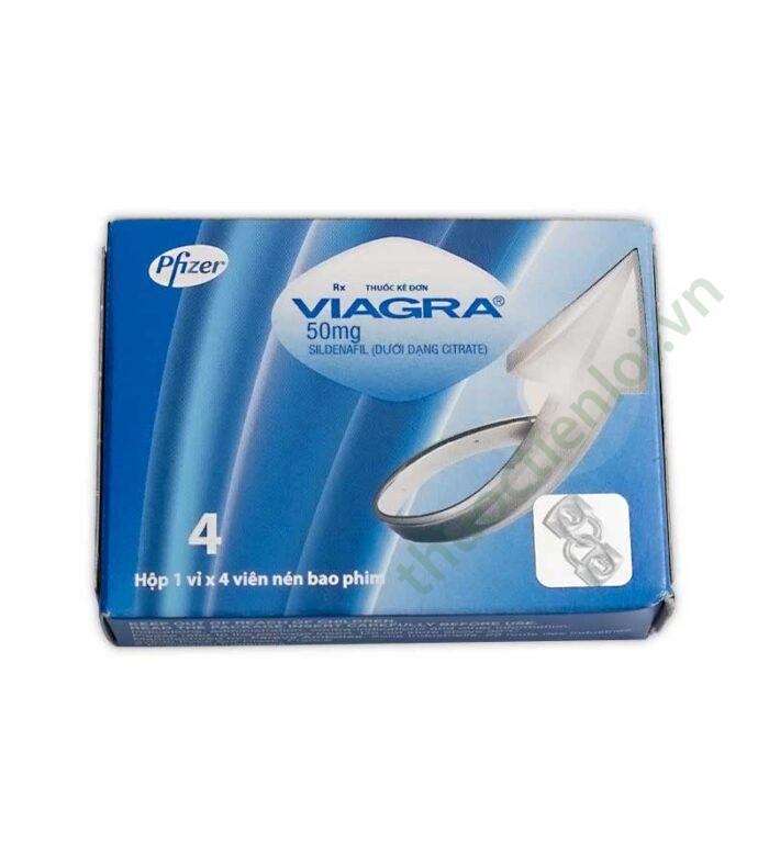 Viagra 50mg hộp 4 viên