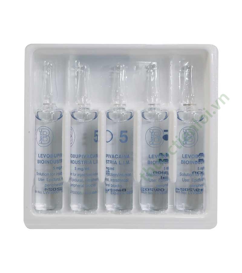 Levobupivacaina-5mg-ml-italia Thuốc gây tê Levobupivacaina