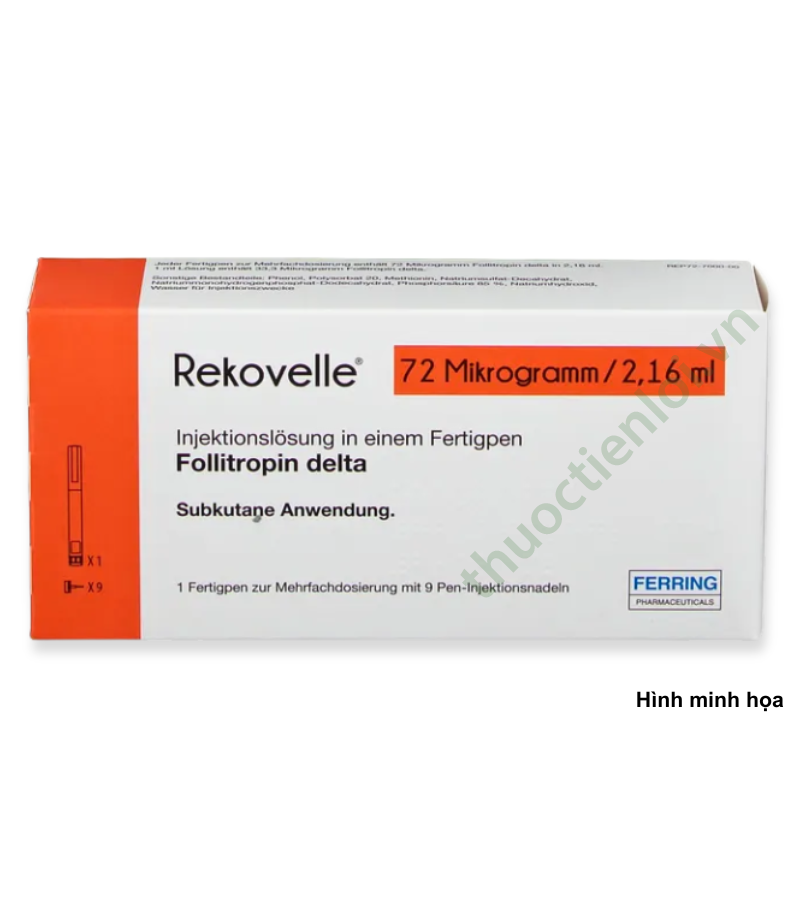 Thuốc Rekovelle 72 microgam2,16 mL Rekovelle 72 mcg/2.16ml