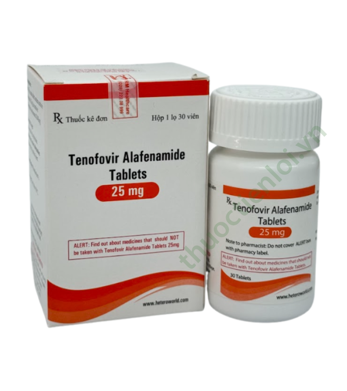 Tenofovir Alafenamide Tablets 25 mg (Hetero)