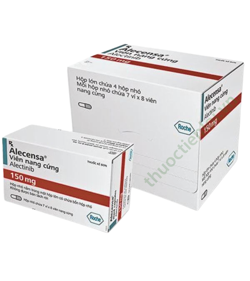 thuoc Alecensa 150 mg Thuốc Alecensa 150mg Roche (Hộp 224 viên)