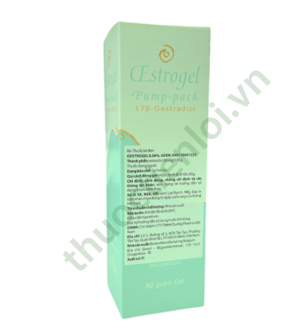 Oestrogel 0.06% Gel 80G 1S Pump-pack