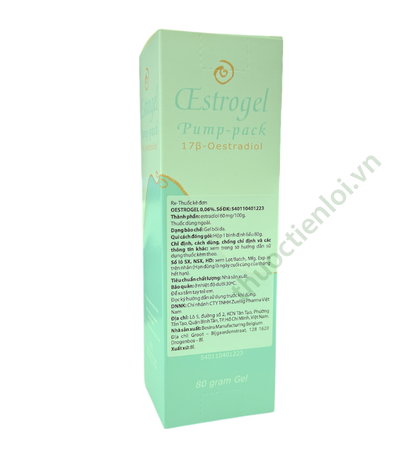 oestrogel 0.06% pump-pack 80g 1's Oestrogel 0.06% Gel 80G 1S Pump-pack