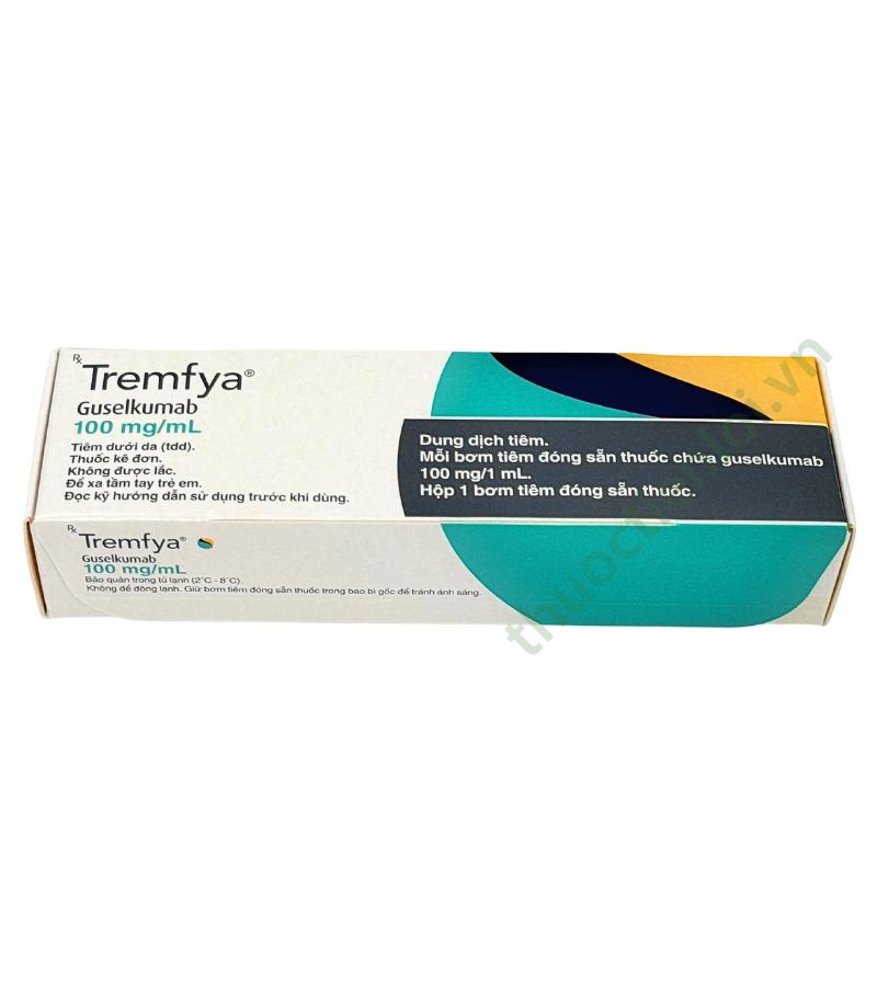 Thuốc sinh học Tremfya 100mgmL Thuốc sinh học điều trị vảy nến Tremfya